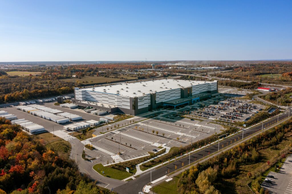 Exterior of a secure bonded warehouse facility equipped for full transparency and safe storage.